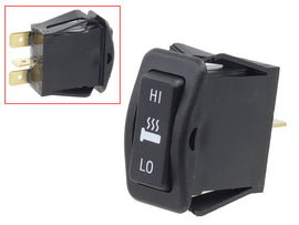 SP1 Handwarmer Switch 12-0172 showing a close-up of the black switch with wiring terminals for heating devices.