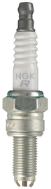NGK Spark Plug #2305/10 2-CR9EKB showing a close-up of the spark plug with metal threads and ceramic insulator.