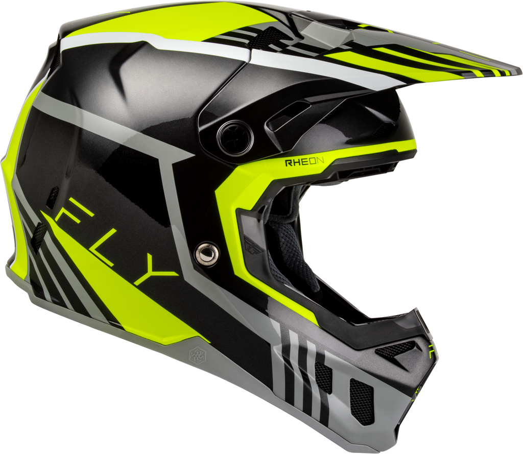 Formula Cc Strike Helmet Grey/Black/Hi Vis Xs