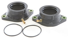 Load image into Gallery viewer, K&amp;L Carburetor Boot and Holder for intake and fuel system, with black rubber components and mounting flange.