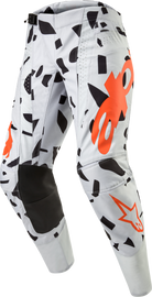 Alpine Star Techstar Rantera Pants in Haze Grey and Camo, size 36, with a relaxed fit and durable fabric for outdoor activities.