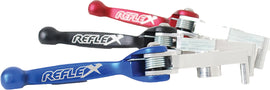 Streamline Reflex blue brake lever for bikes, showcasing sleek design and ergonomic grip in a close-up image.