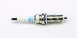 NGK spark plug model 1553/04 2-LKAR8BI-9, automotive spark plug with ceramic insulator and metal threading.