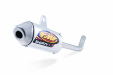 Load image into Gallery viewer, FMF Racing Powercore Shorty 2 exhaust for Yamaha motorcycle, showing the polished metal muffler and compact design.