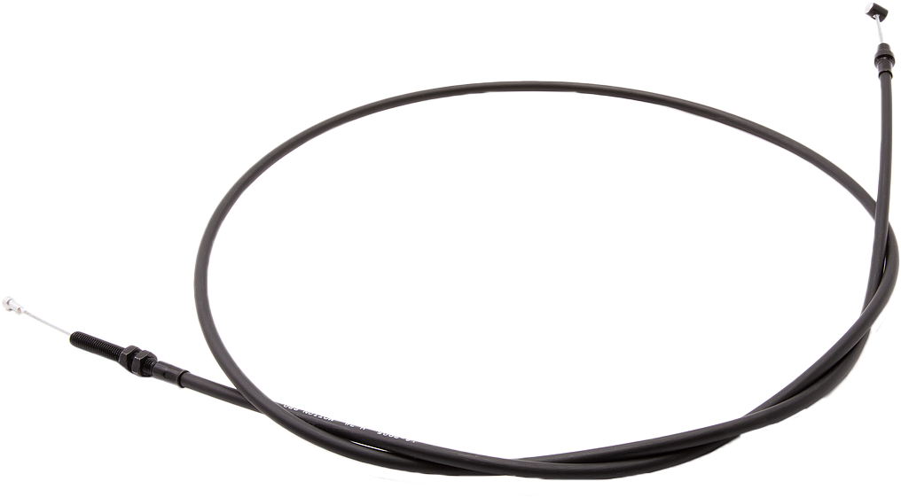 Motion Pro Blackout clutch cable for Indian motorcycles, OE# 7082614, durable hydraulic control line with black finish