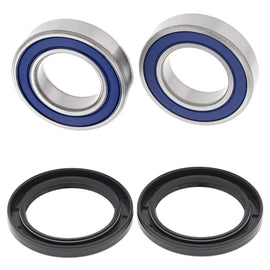 All Balls Rear Wheel Bearing Kit 22-51725 for drive applications, includes bearings and components for rear wheel assembly.