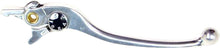 Load image into Gallery viewer, Silver Motion Pro Brake Lever 70-0415, motorcycle brake lever with ergonomic design, shown on a plain background.