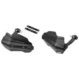 Black ZETA Sonic Handguard M6 model 634-2302 with textured surface and mounting hardware, designed for motorcycle protection.