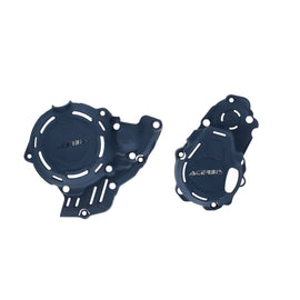 Acerbis X-Power Kit Hus Blue 29776-00003, motorcycle part with blue components, shown on a white background.