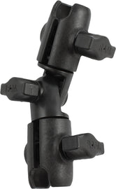 Ram double socket swivel arm accessory with 1-inch ball base, 6.25 inches long, designed for versatile mounting and positioning.