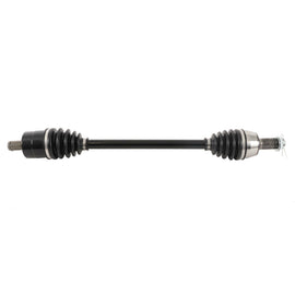 All Balls Drive Axle 536-0064 showing a metal drive axle component with black and silver parts for motorcycle or ATV.