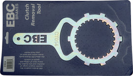 EBC Motorcycle Brakes clutch basket holder tool, model CT014 57-7814, used for motorcycle clutch assembly and repair.