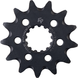 Steel Fire Power Front CS Sprocket 13T for street bikes, with gear teeth and mounting hole details visible.