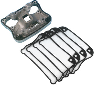 Set of five James Gasket rocker cover gaskets for Harley Davidson 883 and 1200 XL engines, showing black rubber seals.
