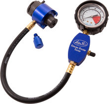 Load image into Gallery viewer, Motion Pro Cooling System Tester for 15.75mm to 20mm; close-up of tool with digital display and testing ports.