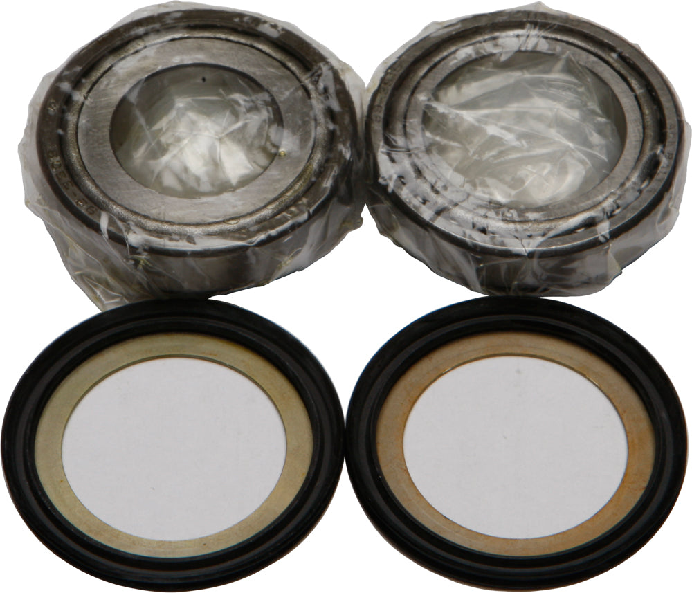 All Balls steering bearing and seal kit 22-2007 showing assembled components and seals for motorcycle steering system repair.