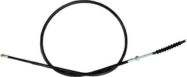 Motion Pro black vinyl clutch cable for motorcycles, featuring durable construction and easy installation for hydraulic control lines.