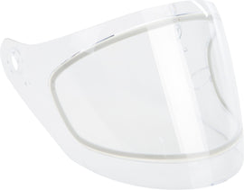 Fly Racing Tourist Shield dual pane clear face shield for motorcycle helmets, shown with transparent, protective design.