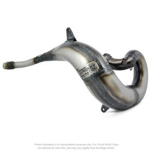 Load image into Gallery viewer, Pro Circuit Works exhaust pipe 792-0011, metallic motorcycle exhaust with branded logo, shown from side angle.