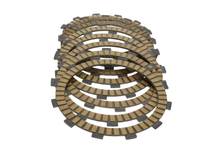 Load image into Gallery viewer, ProX Racing Parts clutch friction plate set She 19-73011F showing multiple metal friction plates for motorcycle clutch assembly.