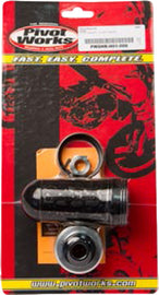 Pivot Works Shock Repair Kit for suspension, model 52-12056, includes various components on a white background.