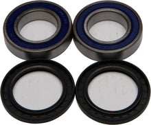 Load image into Gallery viewer, All Balls drive wheel bearing and seal kit 22-51321 with various components for vehicle wheel maintenance.