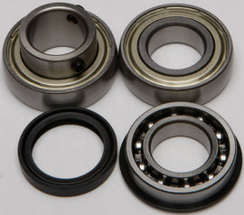 All Balls drive chain case bearing and seal kit 141-9057 with metal and rubber components for motorcycle drive maintenance.