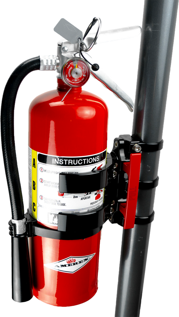 Quick Release Fire Mount For 5lb Amerex  Black