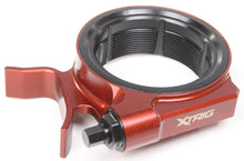 Load image into Gallery viewer, XTRIG Pre-Load Adjuster for Yamaha suspension, showing the black metal component with adjustment knob and mounting details.