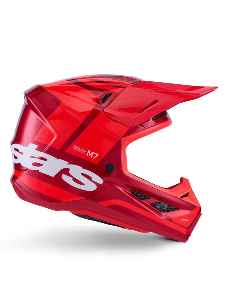 Sm7 Core Helmet Red Glossy Sm