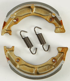 EBC Motorcycle Brakes Brake Shoes 613 Plain for motorcycle, showing four brake shoes with metal backing and friction material.