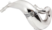 Load image into Gallery viewer, Pro Circuit Platinum exhaust pipe 792-2026P, silver metal motorcycle exhaust with polished finish and mounting brackets.