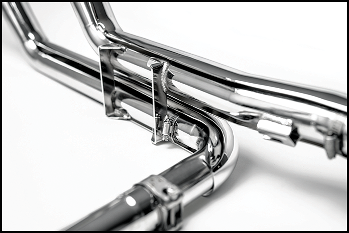 True Dual Headers Chrome `20 Up Challenger