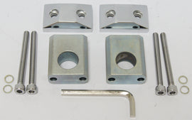 HardDrive rear axle adjuster set for FXR 84-91 heavy-duty drive axle components, shown in the image.