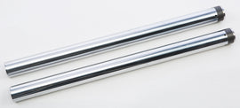 HardDrive 49mm fork tubes for suspension, 27-1/2 inches long, with O.S. Fxdf 820-52314 branding, shown in the image.