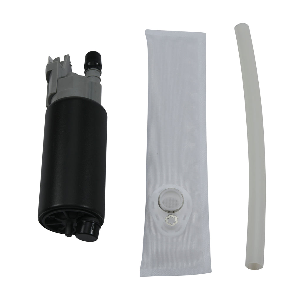 All Balls fuel pump rebuild kit for intake and carburetor systems, featuring various seals and components on a white background.