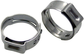 Motion Pro Stepless Clamps 14.8mm-18.0mm, 10-pack, adjustable clamps for securing hoses or cables, shown in the image.