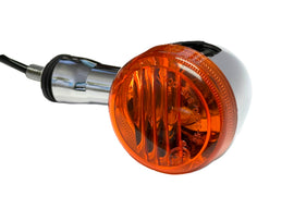 K&S Technologies rear turn signal illumination light with clear lens and mounting base, designed for vehicle safety.