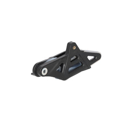 Acerbis black chain guide for gas, Husqvarna, KTM motorcycles, featuring durable construction and mounting points.