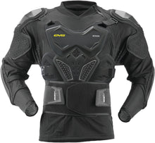 Load image into Gallery viewer, EVS G7 Ballistic Jersey in black, featuring padded armor and breathable fabric, designed for impact protection and athletic use.