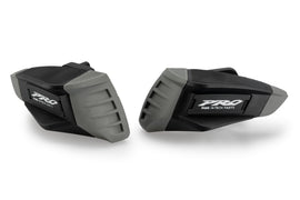 PUIG motorcycle windscreen model 561-21428BK, black aerodynamic shield with mounting hardware visible