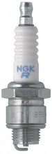 Charger l'image dans la galerie, NGK Spark Plug #3522/10 2-BR6S showing metal terminal and ceramic insulator in close-up, designed for automotive engines.