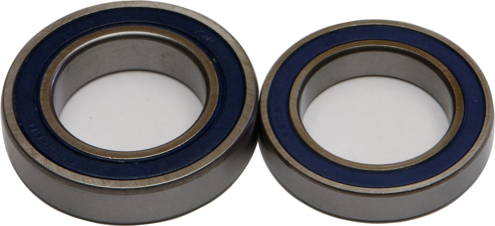 All Balls drive wheel bearing and seal kit 22-51146, showing metal bearings, rubber seals, and packaging for motorcycle or vehicle repair