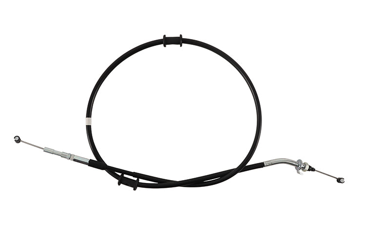 All Balls clutch cable 24-52140 for hydraulic control lines, showing the black cable with metal fittings and protective sheathing.
