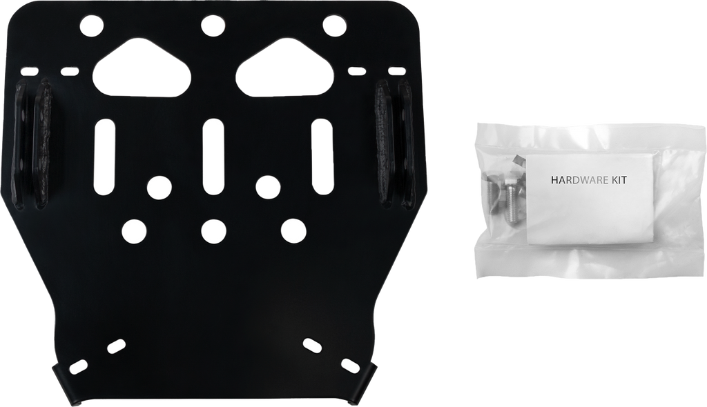 Open Trail ATV plow mount 459-5130, durable metal bracket with mounting holes for attaching a plow to an ATV.