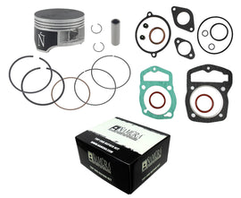 Namura Top End Kit for Honda 67cc/+1.50 piston components including piston and related parts, designed for engine upgrade.