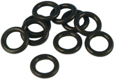 James Gasket oil pump gasket oring for Twin Cam 88, shown in a set of four replacement seals for Harley-Davidson engines.