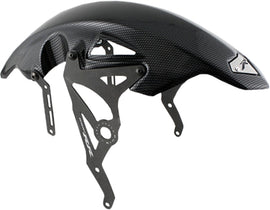 PUIG carbon look front fender for Honda CBR 1000RR motorcycle, showcasing sleek design and durable construction.