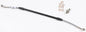 GALFER steel rear brake line for Yamaha, flexible hydraulic control cable with durable metal fittings, ready for motorcycle installation.