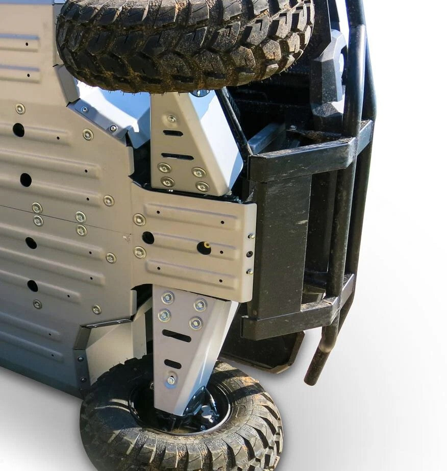 RIVAL POWERSPORTS USA front A-arm guards for Kawasaki street motorcycle, alloy construction, protective gear for front suspension.